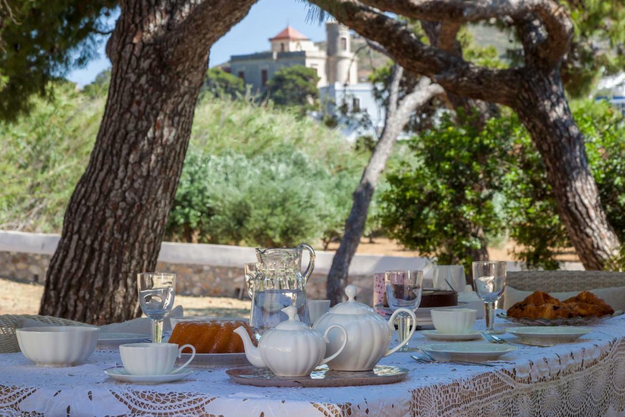 Dellagracia Mansion In Poseidonia Syros Villa Posidhonia  ภายนอก รูปภาพ